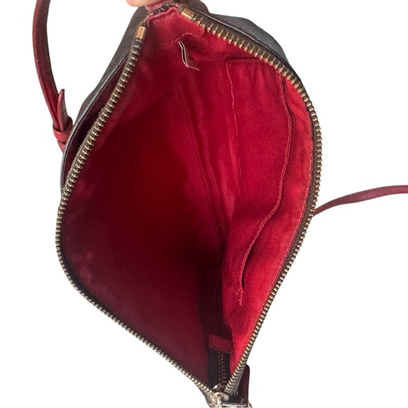 Coach Signature POP Crossbody East West Leather Handbag - Picture 12 of 14